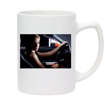 Sienna Miller 14oz White Statesman Mug