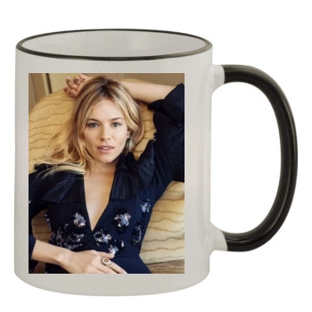 Sienna Miller 11oz Colored Rim & Handle Mug