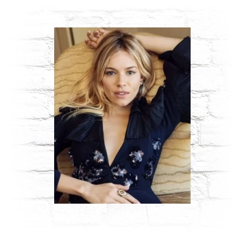 Sienna Miller Metal Wall Art