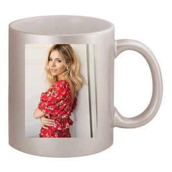 Sienna Miller 11oz Metallic Silver Mug