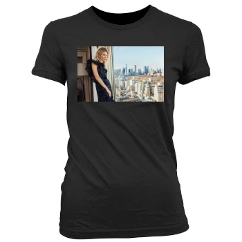 Sienna Miller Women's Junior Cut Crewneck T-Shirt