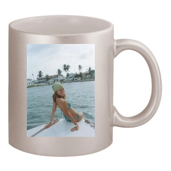 Sienna Miller 11oz Metallic Silver Mug