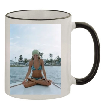 Sienna Miller 11oz Colored Rim & Handle Mug