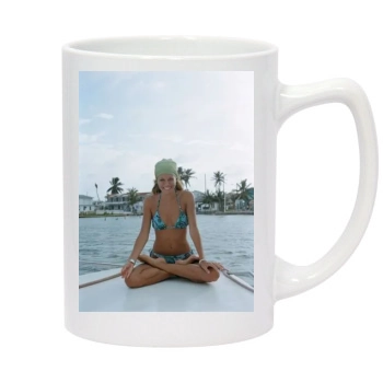 Sienna Miller 14oz White Statesman Mug