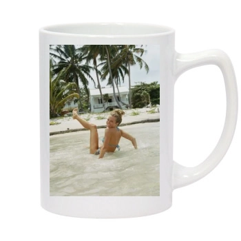 Sienna Miller 14oz White Statesman Mug