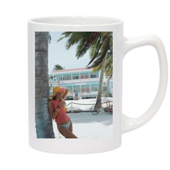 Sienna Miller 14oz White Statesman Mug