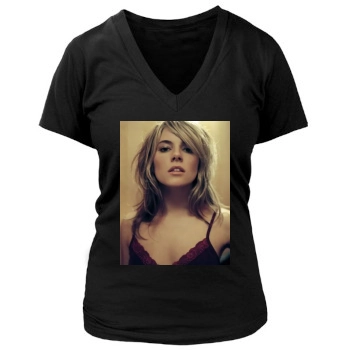 Sienna Miller Women's Deep V-Neck TShirt