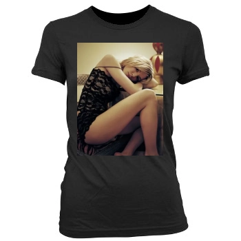 Sienna Miller Women's Junior Cut Crewneck T-Shirt