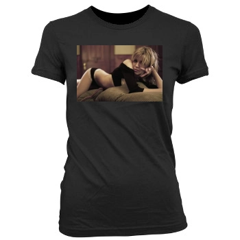 Sienna Miller Women's Junior Cut Crewneck T-Shirt