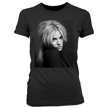 Sienna Miller Women's Junior Cut Crewneck T-Shirt