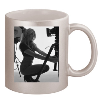 Sienna Miller 11oz Metallic Silver Mug