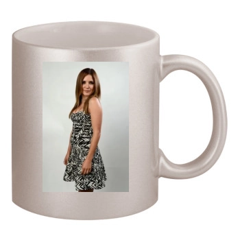 Sophia Bush 11oz Metallic Silver Mug