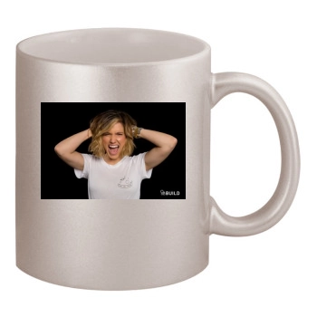 Sophia Bush 11oz Metallic Silver Mug