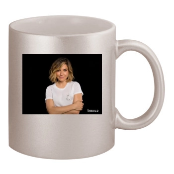 Sophia Bush 11oz Metallic Silver Mug