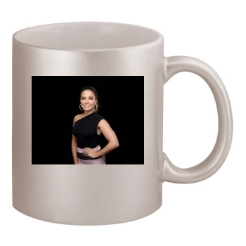 Sophia Bush 11oz Metallic Silver Mug