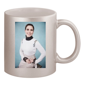 Sophia Bush 11oz Metallic Silver Mug