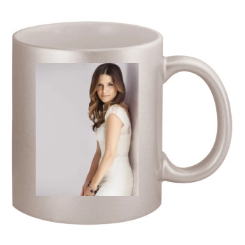 Sophia Bush 11oz Metallic Silver Mug