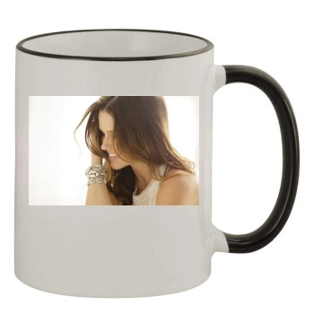 Sophia Bush 11oz Colored Rim & Handle Mug