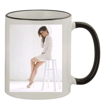 Sophia Bush 11oz Colored Rim & Handle Mug