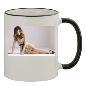 Sophia Bush 11oz Colored Rim & Handle Mug