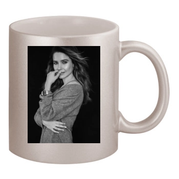 Sophia Bush 11oz Metallic Silver Mug