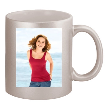 Sophia Bush 11oz Metallic Silver Mug