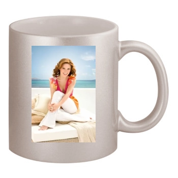 Sophia Bush 11oz Metallic Silver Mug