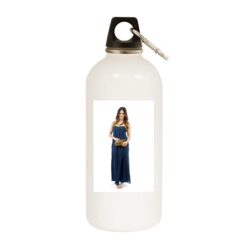 Sophia Bush White Water Bottle With Carabiner