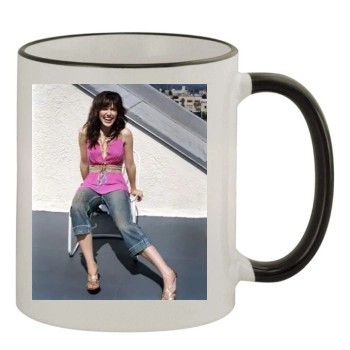 Sophia Bush 11oz Colored Rim & Handle Mug