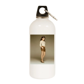 Sophia Bush White Water Bottle With Carabiner