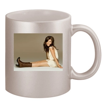 Sophia Bush 11oz Metallic Silver Mug