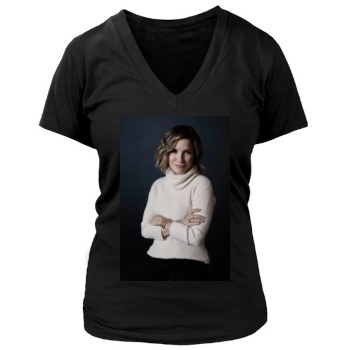 Sophia Bush Women's Deep V-Neck TShirt