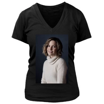 Sophia Bush Women's Deep V-Neck TShirt