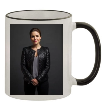 Sophia Bush 11oz Colored Rim & Handle Mug