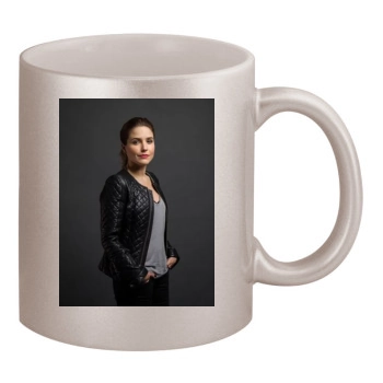 Sophia Bush 11oz Metallic Silver Mug