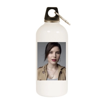 Sophia Bush White Water Bottle With Carabiner