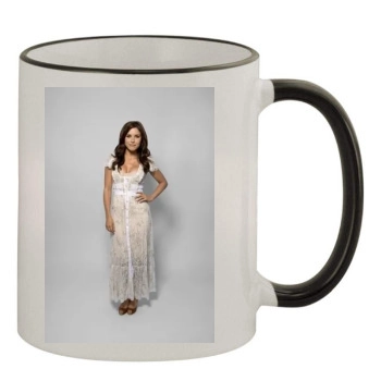 Sophia Bush 11oz Colored Rim & Handle Mug