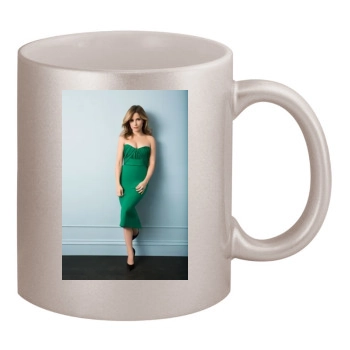 Sophia Bush 11oz Metallic Silver Mug