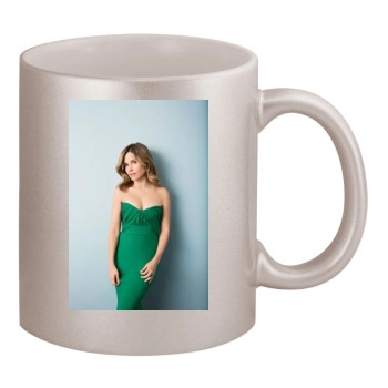 Sophia Bush 11oz Metallic Silver Mug