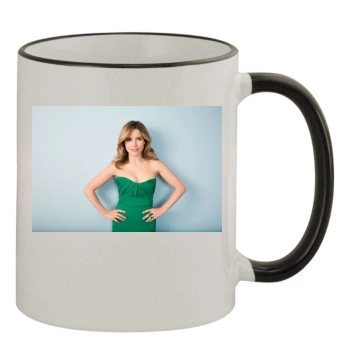 Sophia Bush 11oz Colored Rim & Handle Mug