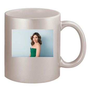 Sophia Bush 11oz Metallic Silver Mug