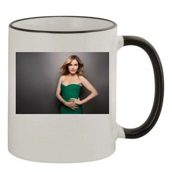 Sophia Bush 11oz Colored Rim & Handle Mug