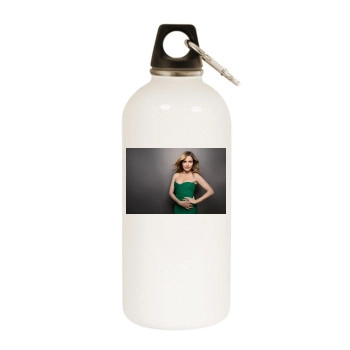 Sophia Bush White Water Bottle With Carabiner