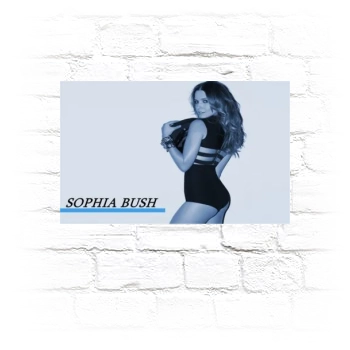 Sophia Bush Metal Wall Art