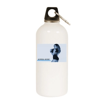 Sophia Bush White Water Bottle With Carabiner