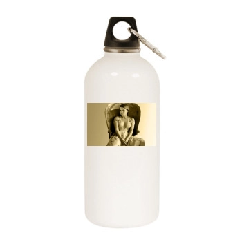 Sophia Bush White Water Bottle With Carabiner