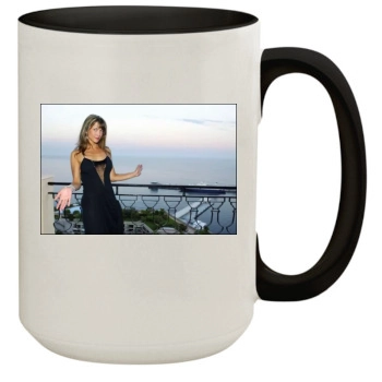 Sophie Marceau 15oz Colored Inner & Handle Mug