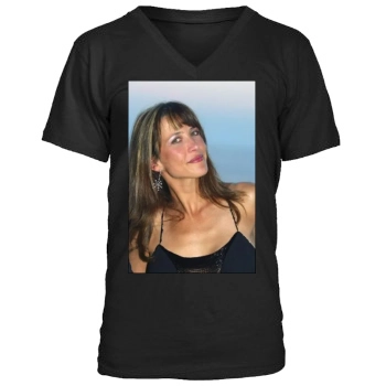 Sophie Marceau Men's V-Neck T-Shirt