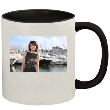 Sophie Marceau 11oz Colored Inner & Handle Mug