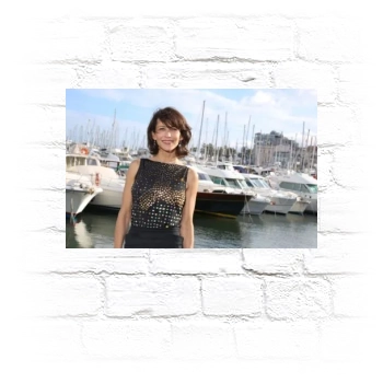 Sophie Marceau Metal Wall Art